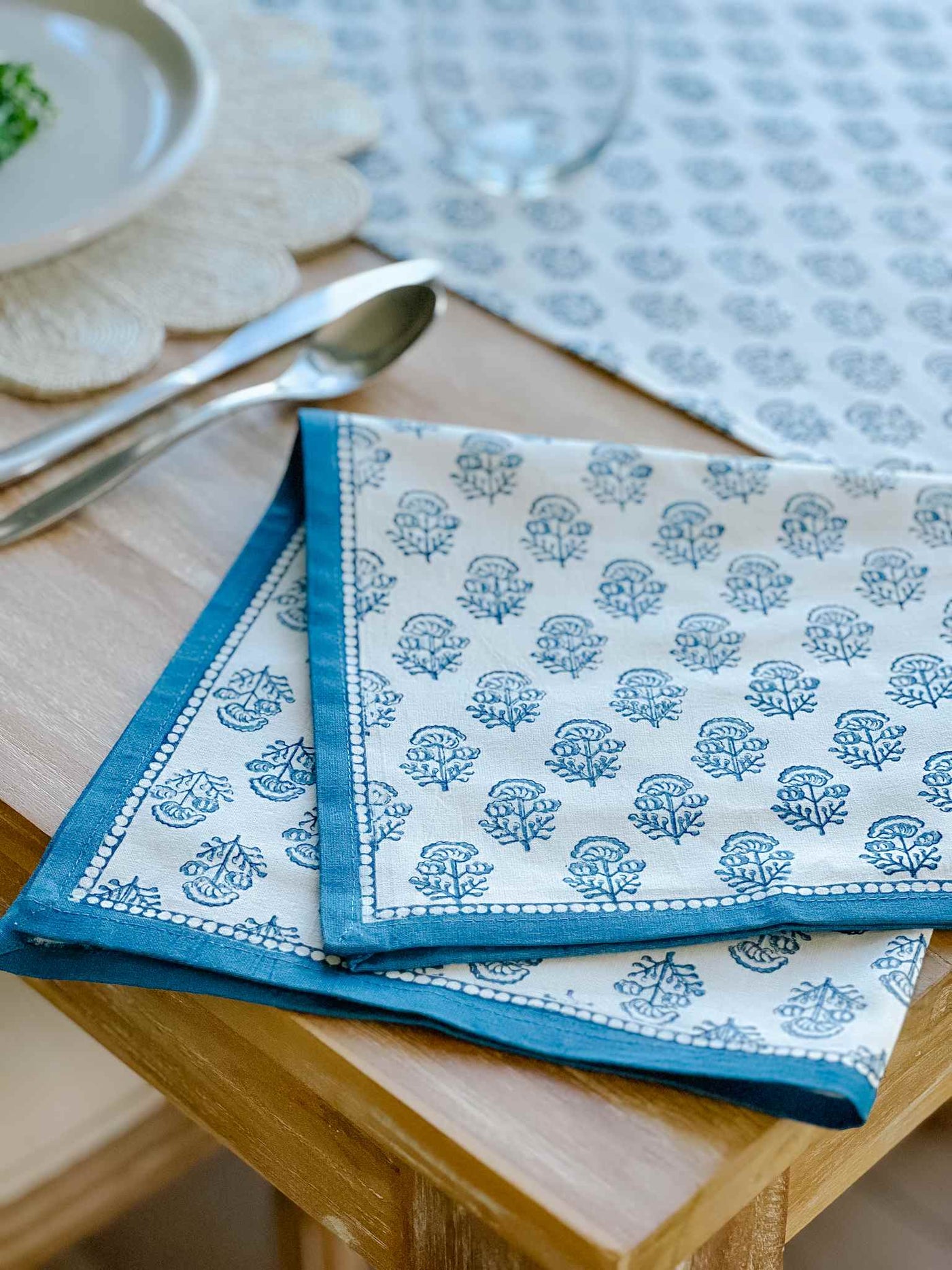 Marian Blue Napkin - Set of 4