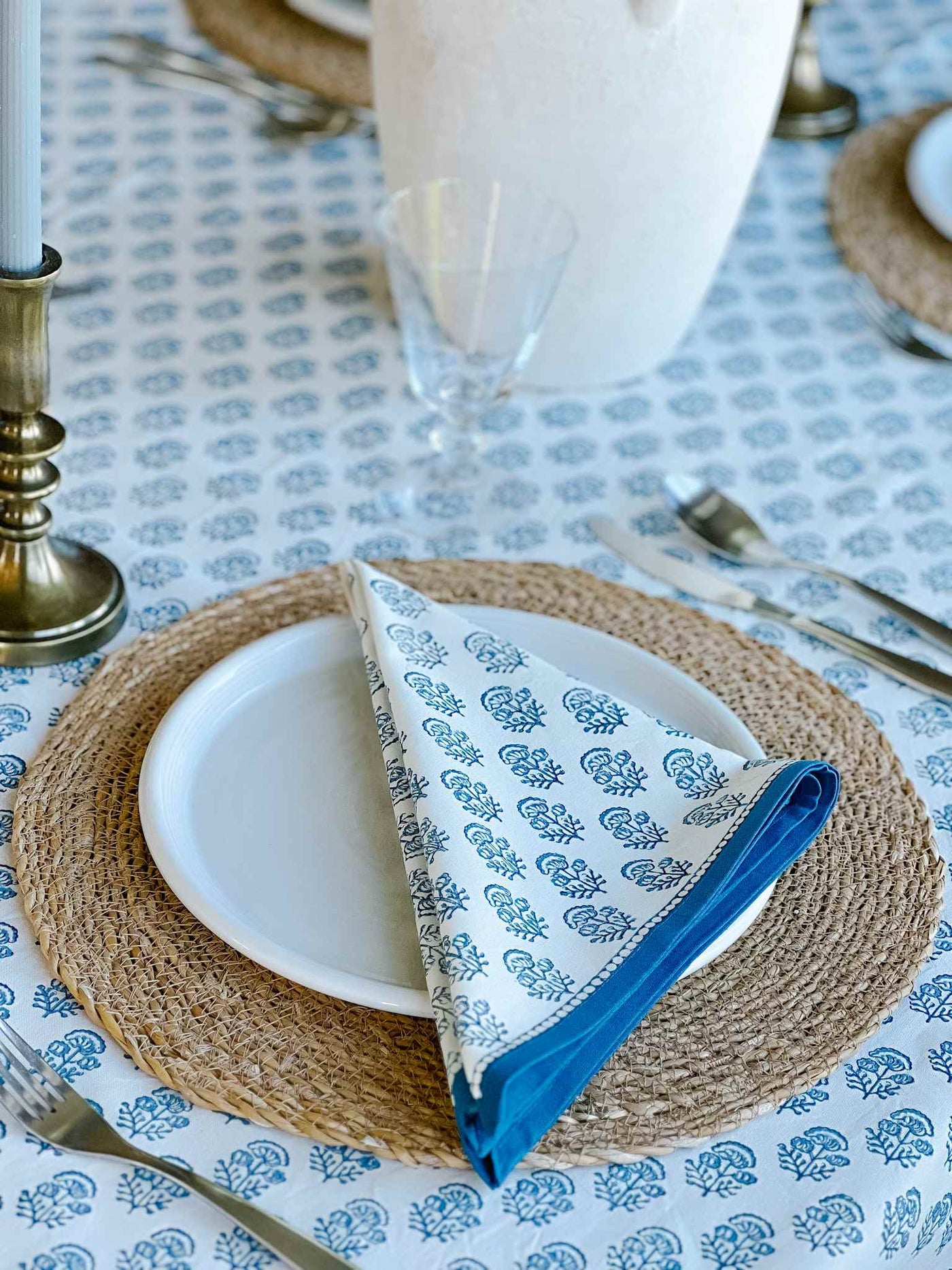 Marian Blue Tablecloth