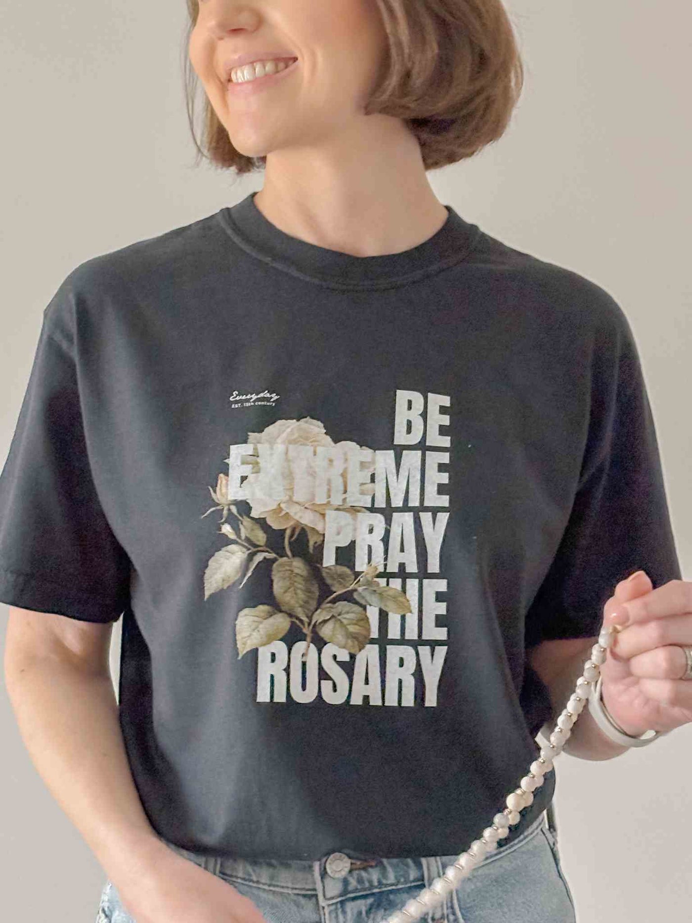 Be Extreme Pray the Rosary - Tee