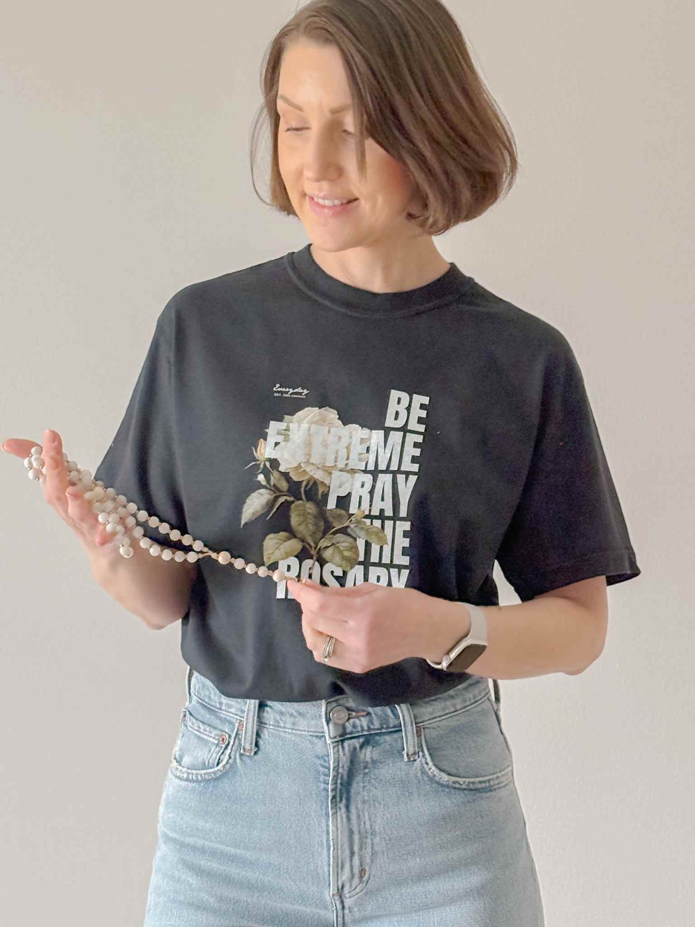 Be Extreme Pray the Rosary - Tee