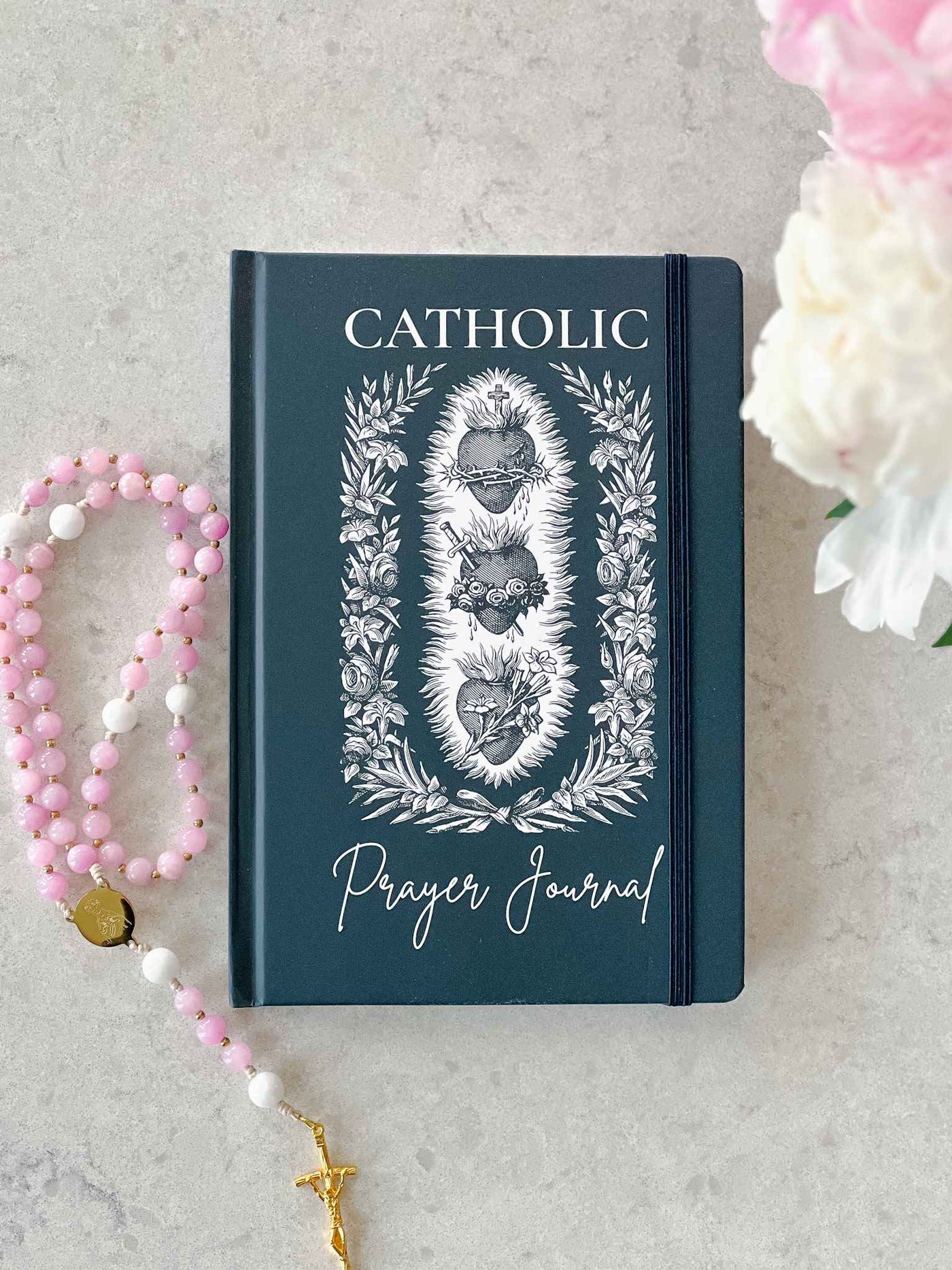 Catholic Prayer Journal - Lectio Divina - Examen St. Ignatius - 3 Sacred Hearts