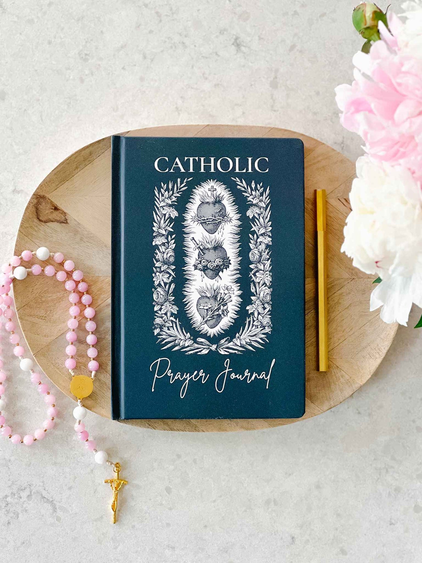 Catholic Prayer Journal - Lectio Divina - Examen St. Ignatius - 3 Sacred Hearts