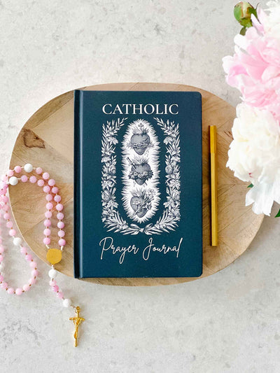 Catholic Prayer Journal - Lectio Divina - Examen St. Ignatius - 3 Sacred Hearts