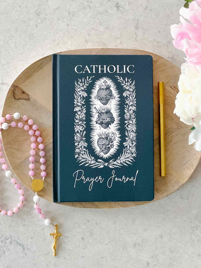 Catholic Prayer Journal - Lectio Divina - Examen St. Ignatius - 3 Sacred Hearts