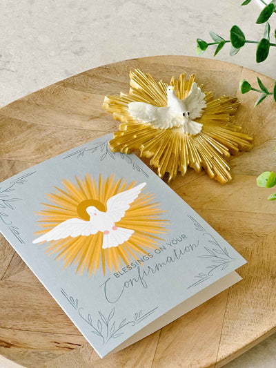 Confirmation Greeting Card - Slate