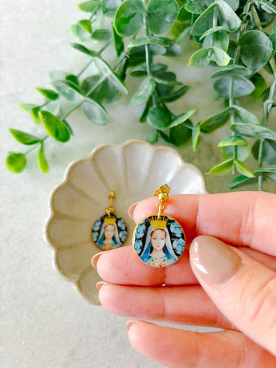 Handmade Queen Mary Earrings