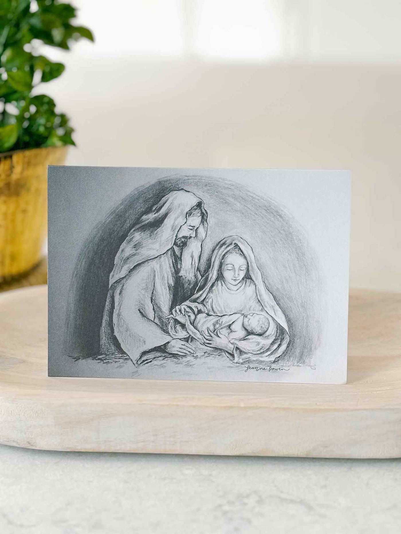 Holy Family Holiday Greeting Card - Set of 5