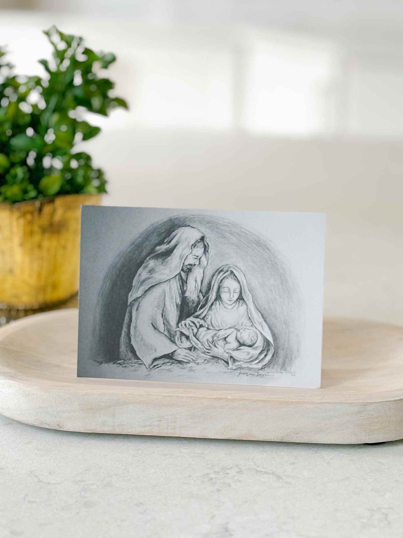 Holy Family Holiday Greeting Card - Set of 5