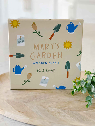 Mary's Garden Wooden Puzzle