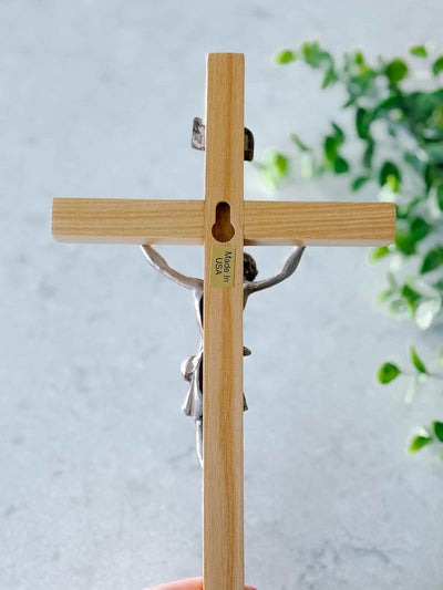 Oak Wood Crucifix