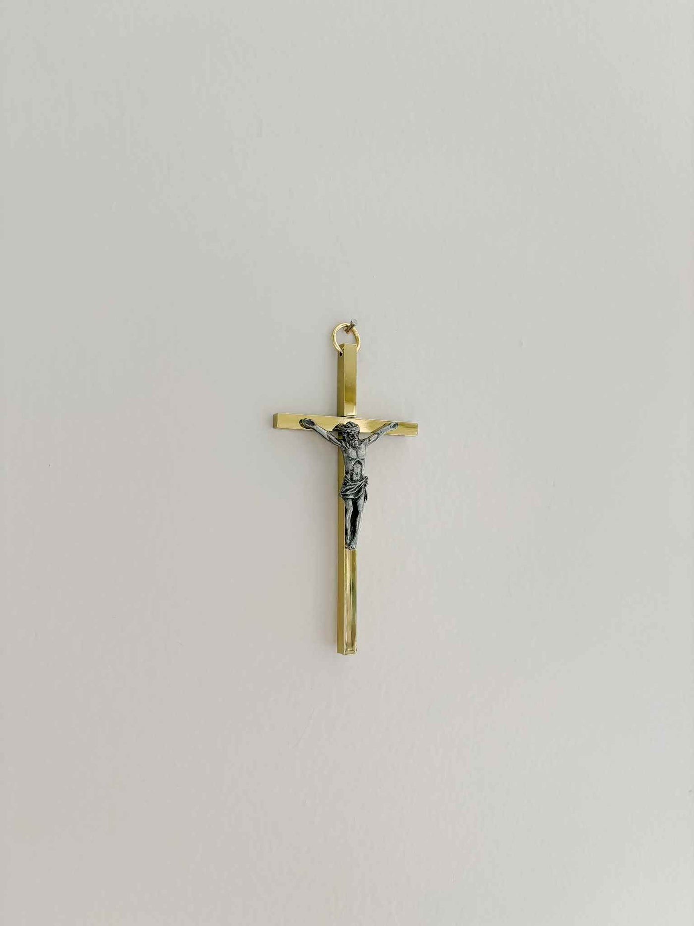 Petite Metal Crucifix