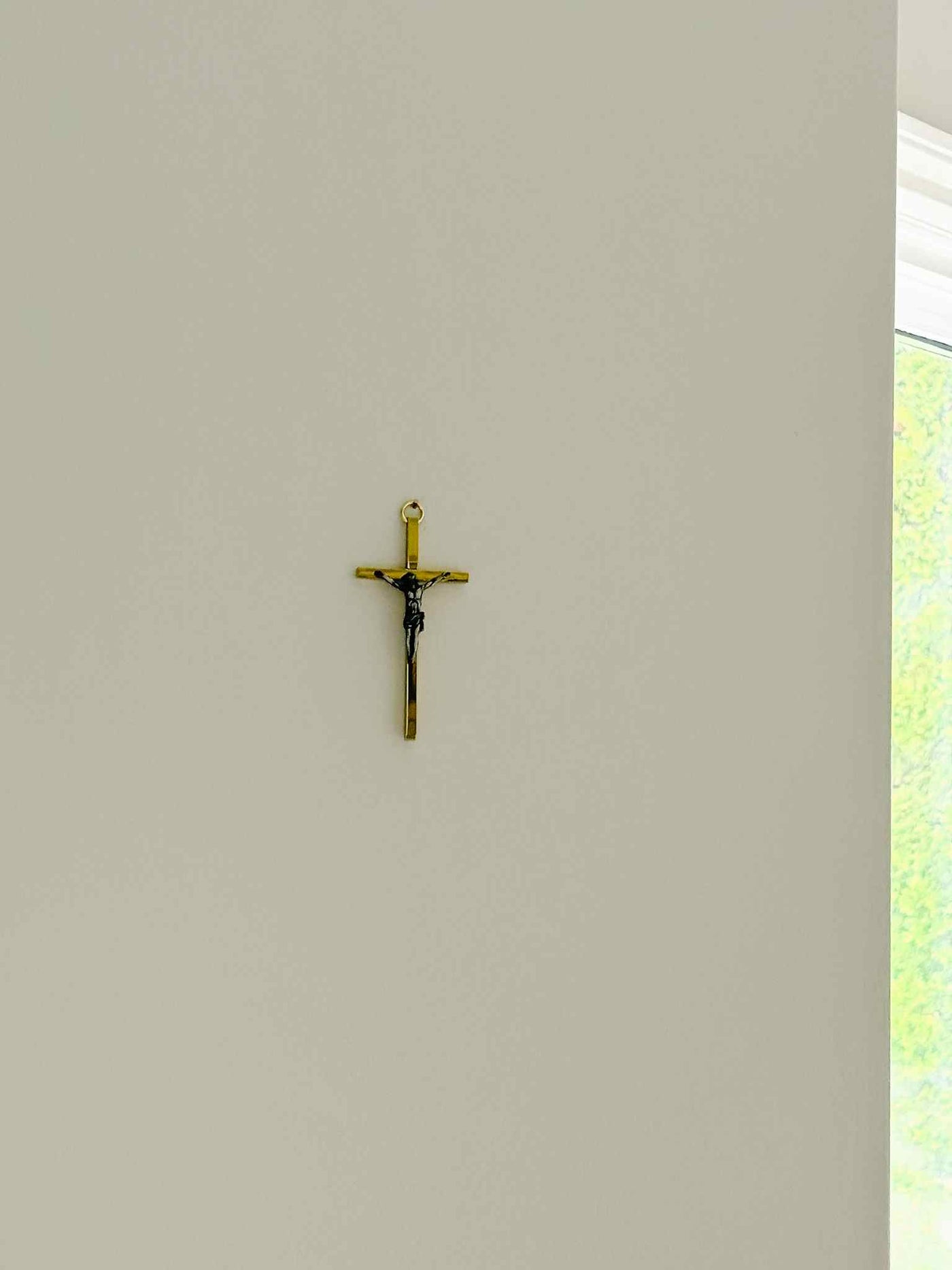 Petite Metal Crucifix