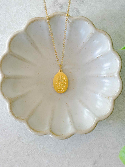 Petite Miraculous Medal Necklace