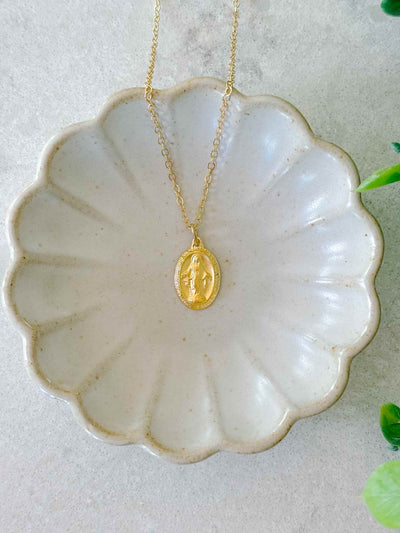 Petite Miraculous Medal Necklace