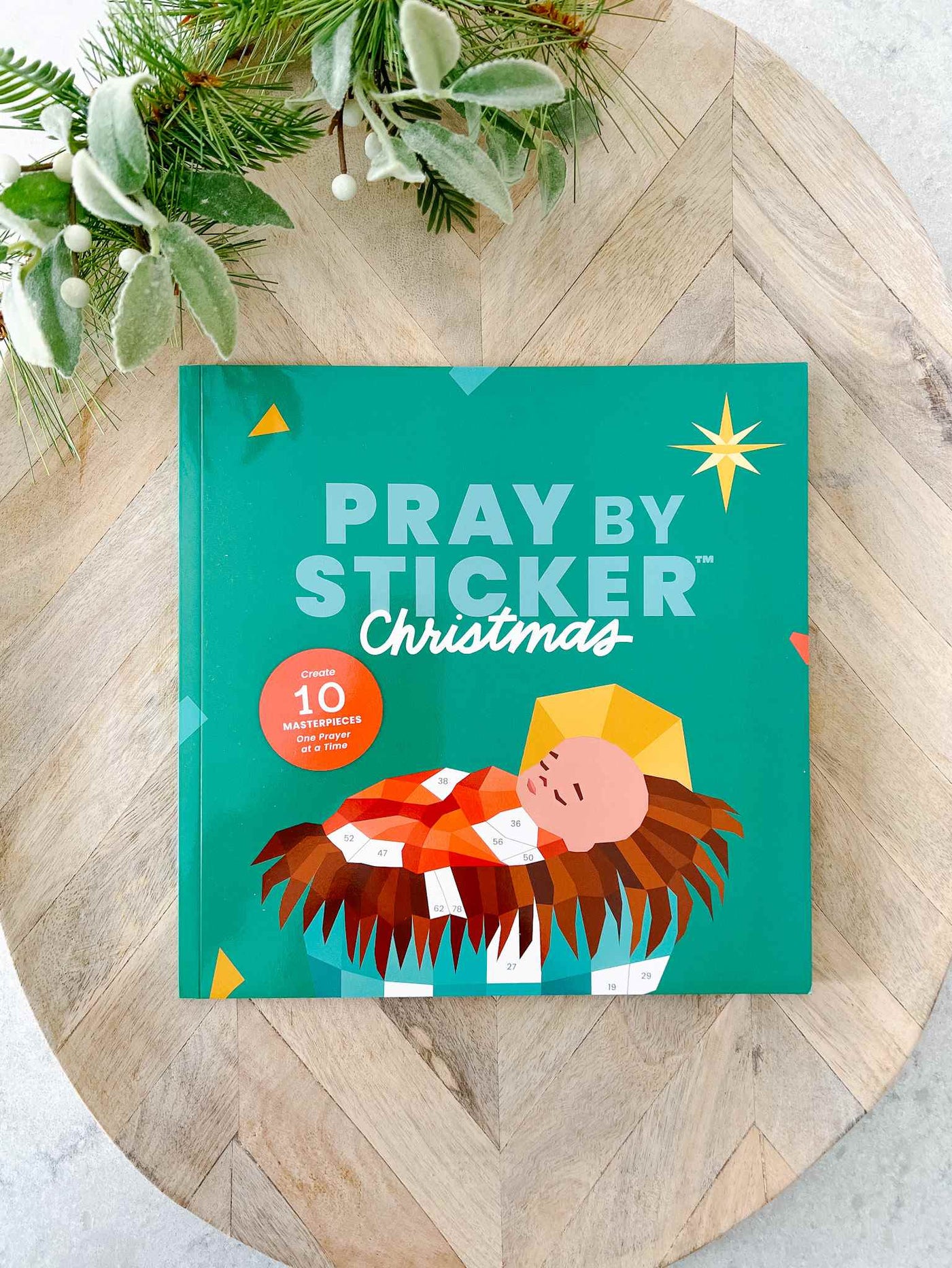 Pray By Sticker Christmas - Activity Book