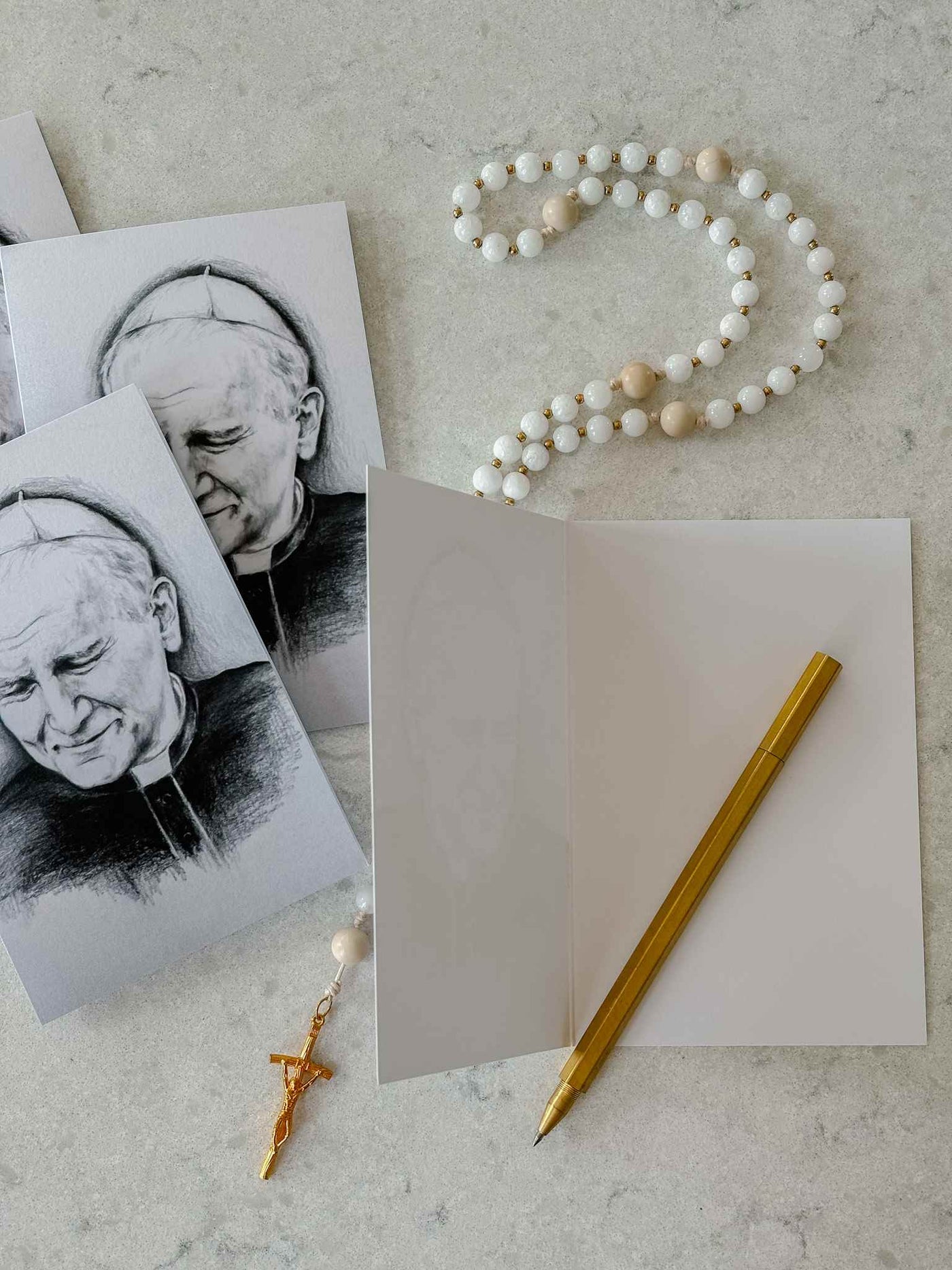 Saint John Paul II Greeting Card - Set of 5