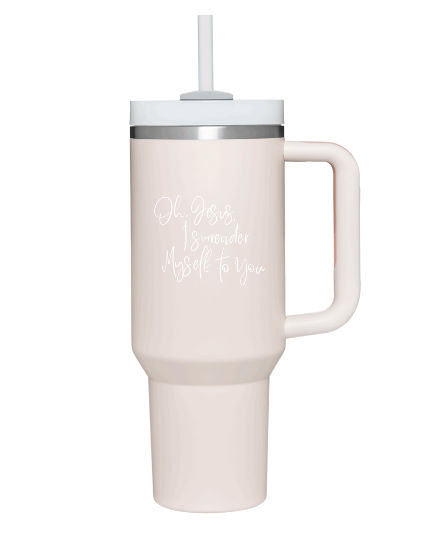 Surrender Tumbler - Rose Quartz