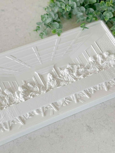 The Last Supper Plaque - White